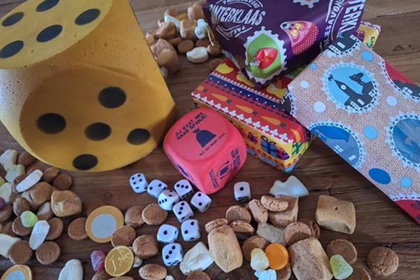 Sinterklaas dobbelspel een fantastisch idee.